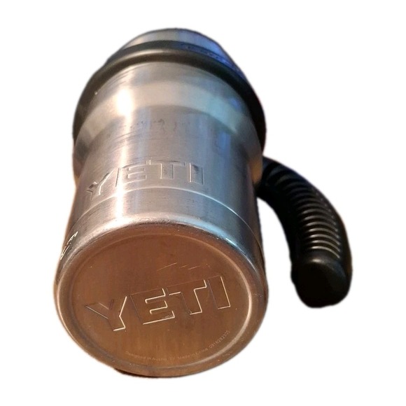 Yeti Rambler Stainless Steel Insulated Tumbler Cup Lid Removabe Handle 30oz READ - Picture 3 of 10